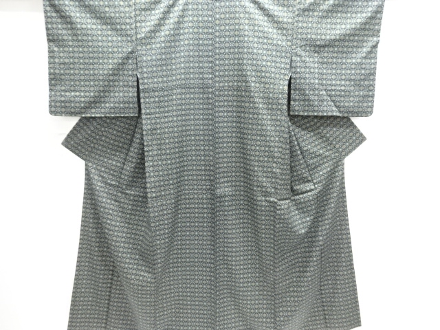 Japanese Kimono / Tsumugi Omeshi Silk